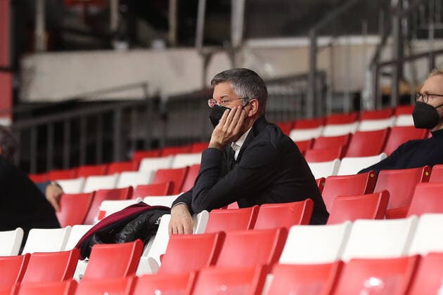 Praesident Herbert Hainer auf der Tribuene. GER, FC Bayern Basketball vs. AS Monaco, Basketball, EuroLeague, Saison 2021 2022, 13.01.2022, GER, FC Bayern Basketball vs. AS Monaco, Basketball, EuroLeague, Saison 2021 2022, 13.01.2022 Muenchen Copyright: xEIBNER MarcelxEngelbrechtx EP_EER