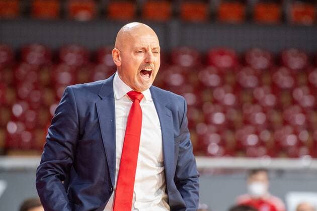 Sasa Obradovic (AS Monaco Basket), FC Bayern Basketball vs. AS Monaco Basket, Euroleague, 13.01.2022 Muenchen Bayern Deutschland