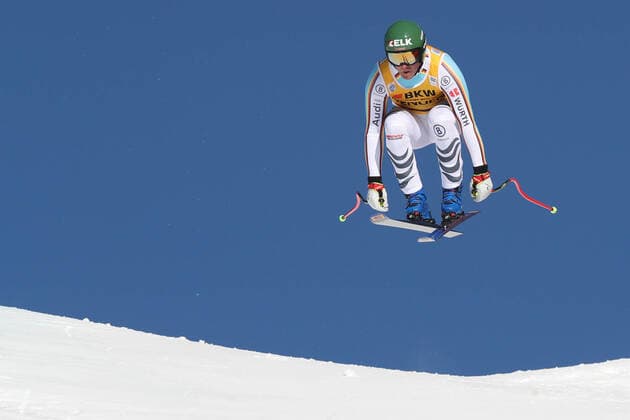 Bilder des Jahres 2022, Sport 01 Januar Sport Themen der Woche KW02 ALPINE SKIING - FIS WC Wengen WENGEN,SWITZERLAND,14.JAN.22 - ALPINE SKIING - FIS World Cup, downhill, men. Image shows Romed Baumann (GER).  GEPAxpictures xPatrickxSteiner