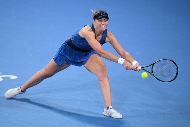 SYDNEY TENNIS CLASSIC, Paula Badosa of Spain during the Women?s Final against Barbora Krejcikova of the Czech Republic on Day 6 of the Sydney Tennis Classic at Sydney Olympic Park in Sydney, Saturday, January 15, 2022. ( NO ARCHIVING, EDITORIAL USE ONLY, NO USE IN BOOKS WITHOUT CONSENT SYDNEY NSW AUSTRALIA  Copyright: xDANxHIMBRECHTSx 20220115001613563656