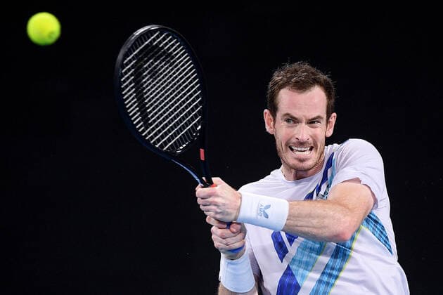 SYDNEY TENNIS CLASSIC, Andy Murray of Great Britain during the Men?s Final against Aslan Karatsev of Russia on Day 6 of the Sydney Tennis Classic at Sydney Olympic Park in Sydney, Saturday, January 15, 2022. ( NO ARCHIVING, EDITORIAL USE ONLY, NO USE IN BOOKS WITHOUT CONSENT SYDNEY NSW AUSTRALIA  Copyright: xDANxHIMBRECHTSx 20220115001613566957