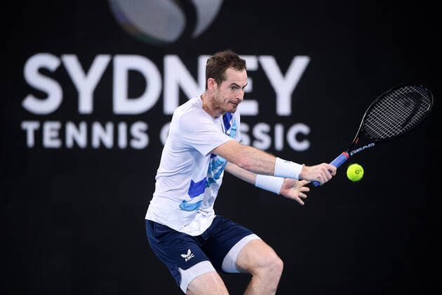 SYDNEY TENNIS CLASSIC, Andy Murray of Great Britain during the Men?s Final against Aslan Karatsev of Russia on Day 6 of the Sydney Tennis Classic at Sydney Olympic Park in Sydney, Saturday, January 15, 2022. ( NO ARCHIVING, EDITORIAL USE ONLY, NO USE IN BOOKS WITHOUT CONSENT SYDNEY NSW AUSTRALIA  Copyright: xDANxHIMBRECHTSx 20220115001613567556
