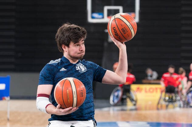 Rollstuhlbasketball Bundesliga, Hamburg 16.01.2022 Rollstuhlbasketball Bundesliga, BG Baskets Hamburg vs. Doneck Dolphins Trier Copyright: xBEAUTIFULxSPORTS Mohwinkelx