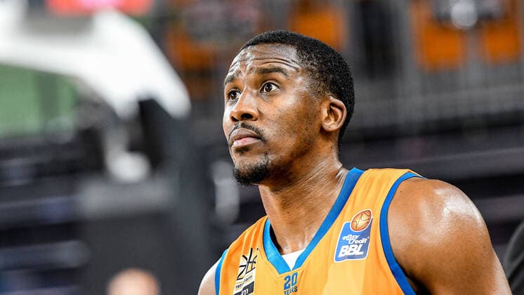 GER, BBL, ratiopharm ulm vs medi Bayreuth 16.01.2022, ratiopharm arena, Neu-Ulm, GER, BBL, ratiopharm ulm vs medi Bayreuth, im Bild Semaj Christon (Ulm, 0)