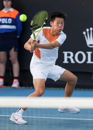 Hsin-Chun Tseng (TPE) Tennis - Australian Open 2022 - Grand Slam - Melbourne Park - Melbourne - Victoria - Australia - 17 January 2022. Copyright: xJuergenxHasenkopfx