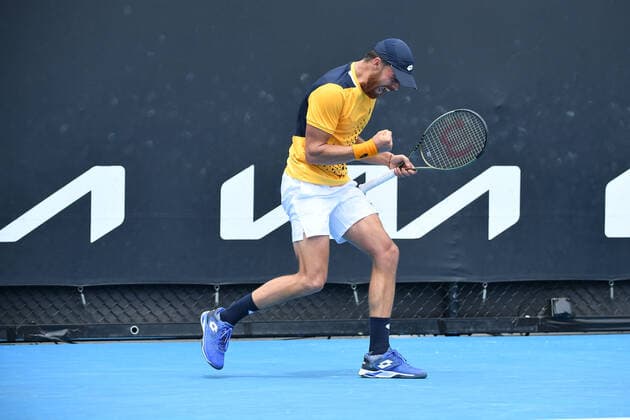 Benjamin Bonzi TENNIS : Australian Open 2022 AntoineCouvercelle Panoramic 