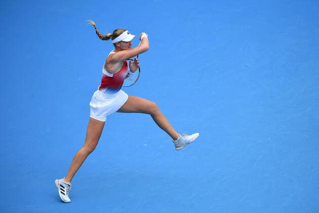 Kristina Mladenovic TENNIS : Australian Open 2022 AntoineCouvercelle Panoramic 