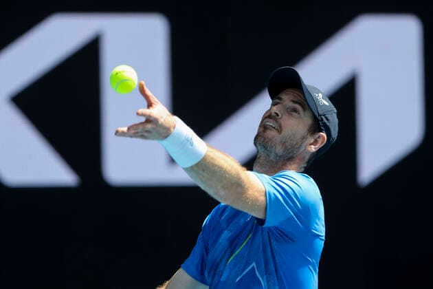 Andy Murray Tennis - Australian Open 2022 - Grand Slam - Melbourne Park - Melbourne - Victoria - Australia - 18 January 2022. Copyright: xJuergenxHasenkopfx