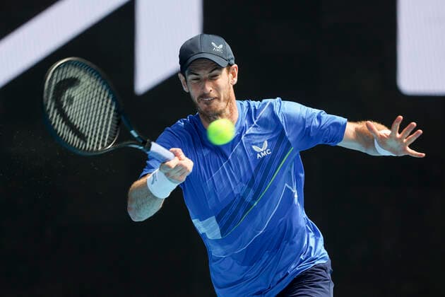 Andy Murray Tennis - Australian Open 2022 - Grand Slam - Melbourne Park - Melbourne - Victoria - Australia - 18 January 2022. Copyright: xJuergenxHasenkopfx