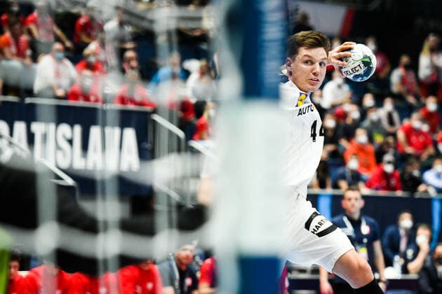 Christoph STEINERT (44) during the handball match Poland vs Germany, Men™s EHF EURO 2022 Hungary, Slovakia, Bratislava, 18.01.2021,  Copyright: xNebojsaxTejicx xkolektiffx