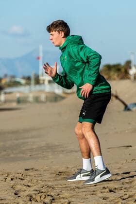 SOCCER - BL, Rapid, training camp BELEK,TURKEY,19.JAN.2022 - SOCCER - ADMIRAL Bundesliga, SK Rapid Wien, training camp. Image shows Lion Schuster (Rapid).  GEPAxpictures xPhilippxBrem