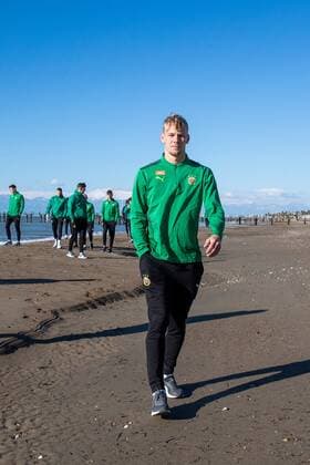 SOCCER - BL, Rapid, training camp BELEK,TURKEY,19.JAN.2022 - SOCCER - ADMIRAL Bundesliga, SK Rapid Wien, training camp. Image shows Marco Gruell (Rapid).  GEPAxpictures xPhilippxBrem