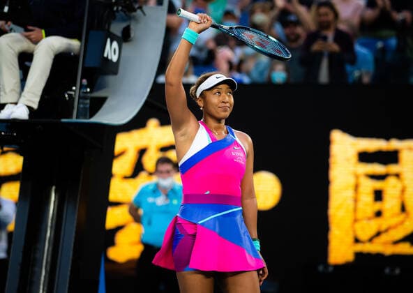 January 19, 2022, MELBOURNE, AUSTRALIA: Naomi Osaka of Japan in action during the second round of the 2022 Australian Open Grand Slam tennis tournament against Madison Brengle of the United States MELBOURNE AUSTRALIA - ZUMAa181 20220119_zaa_a181_173 Copyright: xRobxPrangex