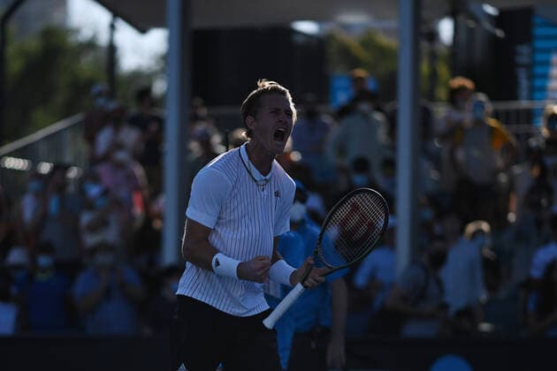 Sebastien Korda TENNIS : Australian Open 2022 AntoineCouvercelle Panoramic 