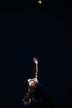 Mandatory Credit: Photo by James Gourley Shutterstock (12765058em) Stefanos Tsitsipas during his second round match Australian Open, Day Four, Tennis, Melbourne Park, Melbourne, Australia - 20 Jan 2022 Australian Open, Day Four, Tennis, Melbourne Park, Melbourne, Australia - 20 Jan 2022  Copyright: xJamesxGourley Shutterstockx 12765058em