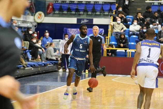 Anthony Clemmons (Turk Telekom Ankara) BASKET BALL: Boulogne Vs Ankara- EuroCup - 19 01 2022 JonathanRebboah Panoramic  PESRK24022012