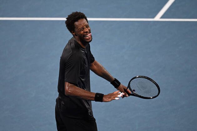 Gael Monfils TENNIS : Australian Open 2022 - 23 janvier AntoineCouvercelle Panoramic 