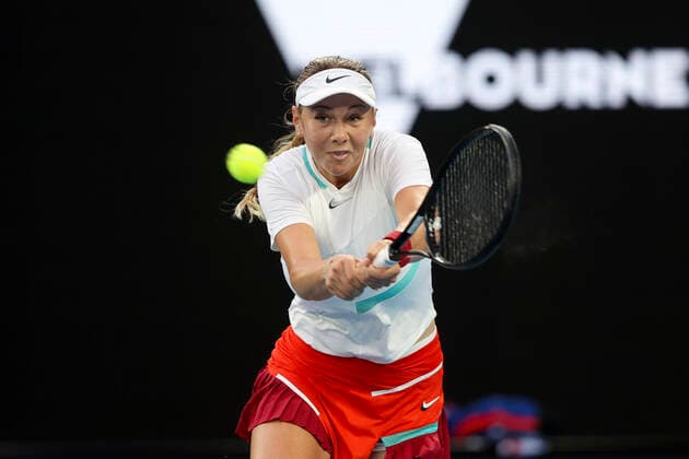 Amanda Anisimova Tennis - Australian Open 2022 - Grand Slam - Melbourne Park - Melbourne - Victoria - Australia - 23 January 2022. Copyright: xJuergenxHasenkopfx
