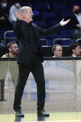 DEU, easyCredit BBL, ALBA vs. Ludwigsburg, 23.01.2022, Mercedes-Benz-Arena, Berlin, DEU, easyCredit BBL, ALBA vs. Ludwigsburg, im Bild Cheftrainer (Head Coach) John Patrick (Ludwigsburg)