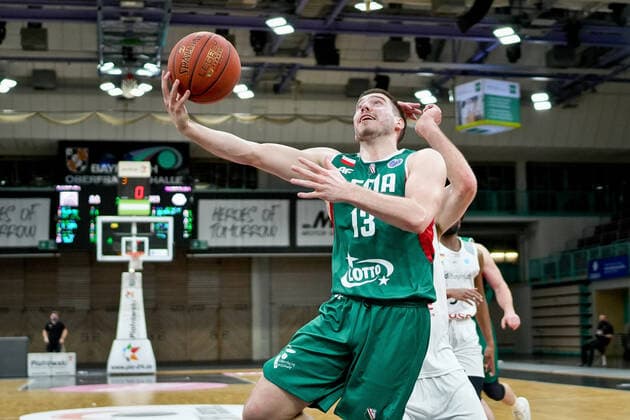 medi bayreuth - Legia Warschau , Basketball, FIBA Europe Cup, Runde 2 , Spieltag 3, Spielzeit 2021 2022, 23.01.2022 medi bayreuth - Legia Warschau , Basketball, FIBA Europe Cup, Runde 2, Spieltag 3, Spielzeit 2021 2022, 23.01.2022, Foto: EIBNER Thorsten OCHS Copyright: xEibner-Pressefoto ThorstenxOchsx EP_TOS