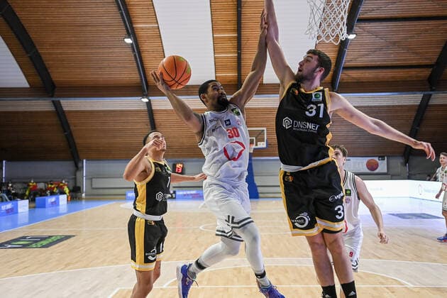 Barmer 2. Basketball Bundesliga ProB, Rheinstars Koeln vs. LOK Bernau, 23.01.2022 Marley Jean-Louis ((RheinStars Koeln 30), Barmer 2. Basketball Bundesliga ProB, Rheinstars Koeln vs. LOK Bernau am 23.01.2022 im Basketball Campus Koeln in Koeln (Nordrhein-Westfalen) Copyright: xBEAUTIFULxSPORTS Mueller-Laschetx