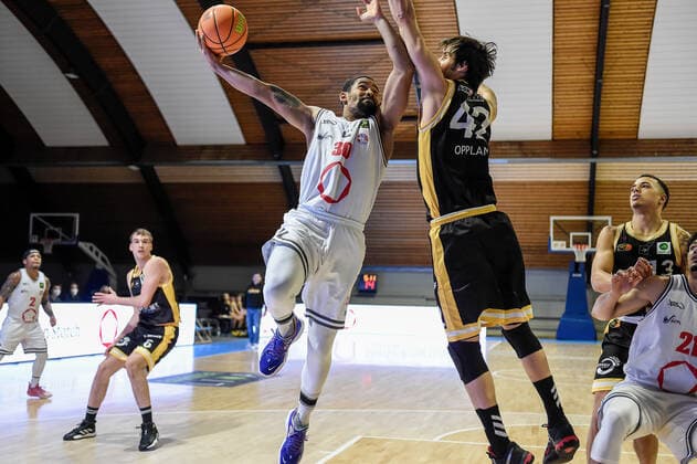 Barmer 2. Basketball Bundesliga ProB, Rheinstars Koeln vs. LOK Bernau, 23.01.2022 Marley Jean-Louis ((RheinStars Koeln 30), Barmer 2. Basketball Bundesliga ProB, Rheinstars Koeln vs. LOK Bernau am 23.01.2022 im Basketball Campus Koeln in Koeln (Nordrhein-Westfalen) Copyright: xBEAUTIFULxSPORTS Mueller-Laschetx