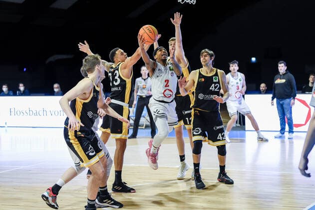 Barmer 2. Basketball Bundesliga ProB, Rheinstars Koeln vs. LOK Bernau, 23.01.2022 Vincent Lamont Golson Jr (RheinStars Koeln 2), Barmer 2. Basketball Bundesliga ProB, Rheinstars Koeln vs. LOK Bernau am 23.01.2022 im Basketball Campus Koeln in Koeln (Nordrhein-Westfalen) Copyright: xBEAUTIFULxSPORTS Mueller-Laschetx