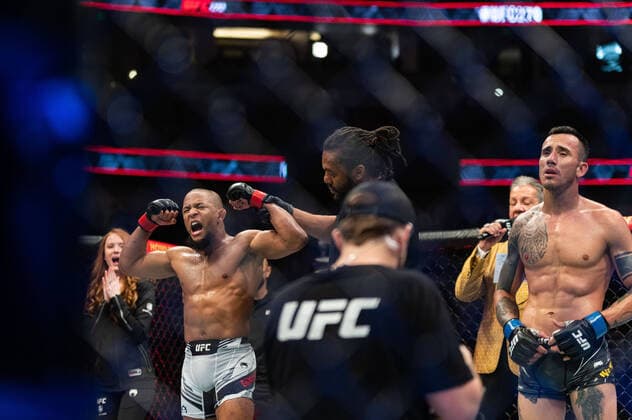 Bilder des Jahres 2022, Sport 01 Januar Sport Themen der Woche KW03 January 23, 2022, Anaheim, California, USA: UFC 270: Ngannou vs Gane: Tony Gravely getting the win by decision against Saimon Oliveira. Anaheim USA - ZUMAh148 20220123_zap_h148_057 Copyright: xDaltonxHammx