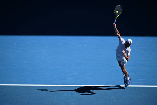 Maxime Cressy TENNIS : Australian Open 2022 - 24 janvier AntoineCouvercelle Panoramic 