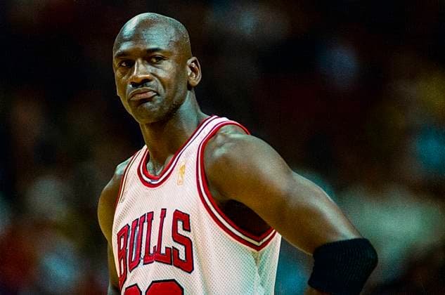 NBA, Basketball Herren, USA Basketball Michael Jordan Michael Jordan, Chicago Bulls, in action in a game againt the Phoenix Suns in 1996. Chicago IL United States Copyright: xDUOMO PCNx BK0803_106467