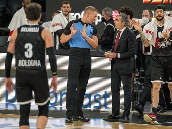 Sergio Scariolo (VIB, Headcoach), GER, Ratiopharm Ulm vs. Virtus Segafredo Bologna, Basketball, EuroCup, Group B, 7DAYS, Spielzeit 2021 2022, 25.01.2022, GER, Ratiopharm Ulm vs. Virtus Segafredo Bologna, Basketball, EuroCup, Group B, 7DAYS, Spielzeit 2021 2022, 25.01.2022 Ulm Copyright: xEibner-Pressefoto SaschaxWaltherx EP_EER