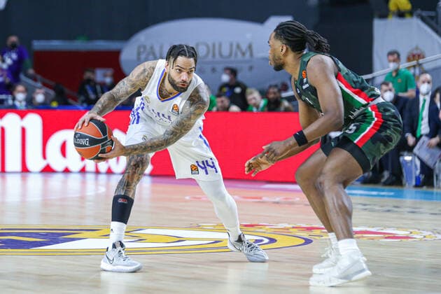 25th January 2022; Wizink Center; Madrid, Spain; Turkish Airlines Euroleague Basketball; Spain, Real Madrid versus Unics Kazan; Jeff Taylor (Real Madrid Baloncesto) Madrid Madrid Spain Basketball Copyright: xAlbaxPachecox xAgenciaxLOFx