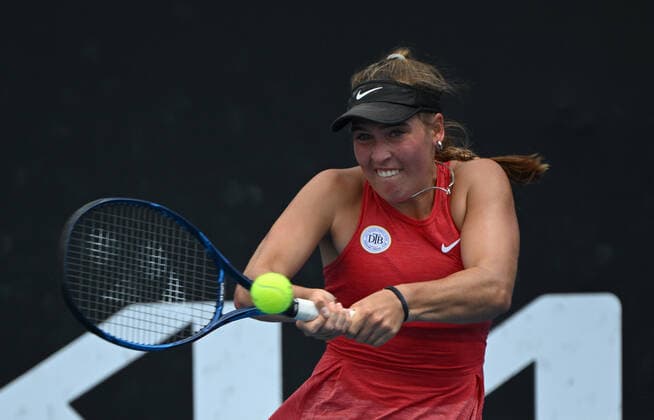 Sport Bilder des Tages 2022 Australian Open AO Junior Girls Event Carolina Kuhl , Germany