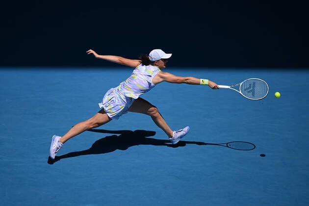 Iga Swiatek TENNIS : Australian Open 2022 - 26 janvier AntoineCouvercelle Panoramic 