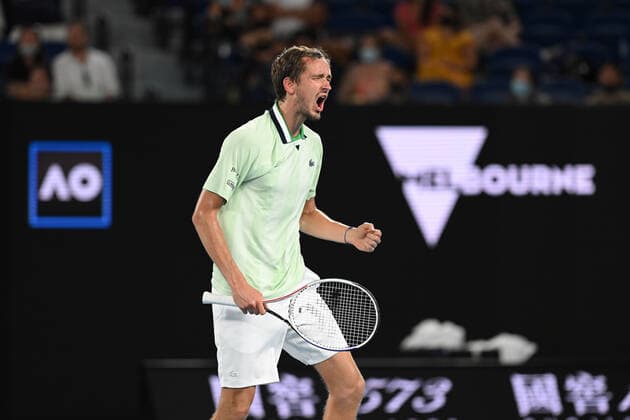 Daniil Medvedev TENNIS : Australian Open 2022 - 26 janvier AntoineCouvercelle Panoramic 