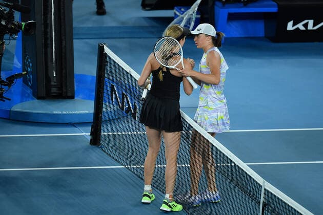 Iga Swiatek vs Danielle Collins TENNIS : Australian Open 2022 - 27 janvier AntoineCouvercelle Panoramic 