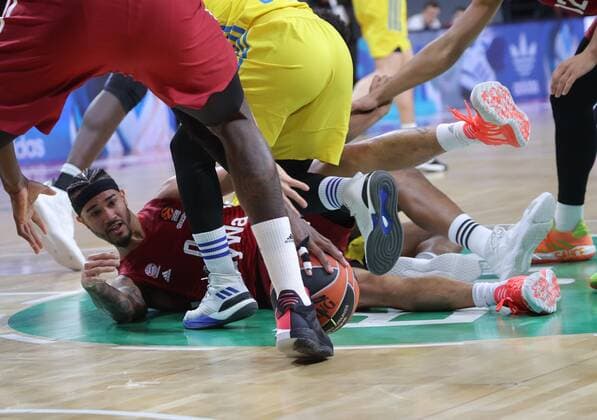Bayerns 0 Nick WEILER-BABB. Basketball, FC Bayern - Berlin, am 28.01.2022, Basketball Euroleague, FC Bayern Basketball - Alba Berlin, Saison 2021-2022, in Muenchen, A U D I D O M E, Deutschland. Quelle Copyright Credit : Oryk HAIST