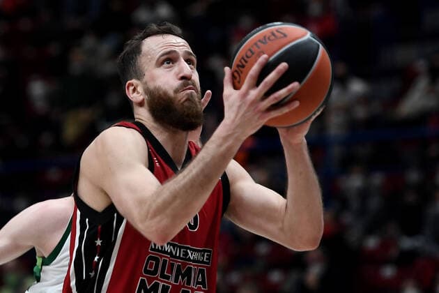 Db Milano 28 01 2022 - basket Eurolega AX Armani Exchange Olimpia Milano-Zalgiris Kaunas foto Daniele Buffa Image nella foto: Sergio Rodriguez 