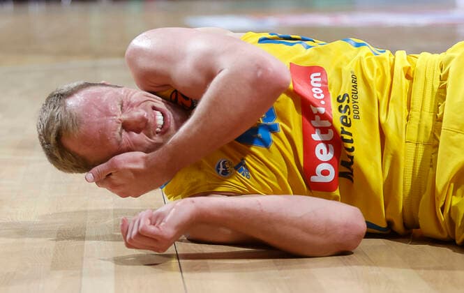 28.01.2022, Basketball Euroleague, FC Bayern Basketball vs Alba Berlin, Audi Dome Muenchen, im Bild: Like Sigma (ALBA Berlin)
