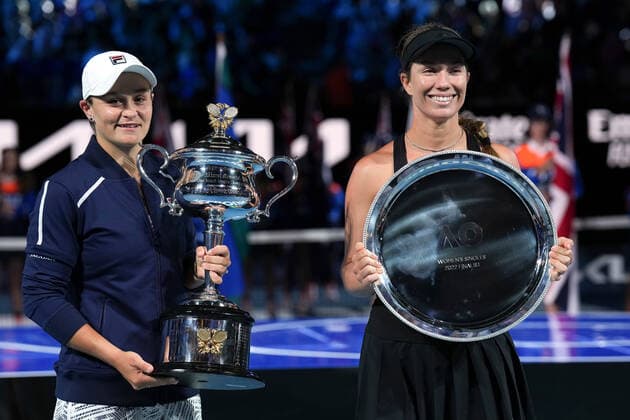 Tennis, Australian Open, Damen, Finale, Siegerin Ashleigh Barty 2022 Australian Open Ashleigh Barty , Australia