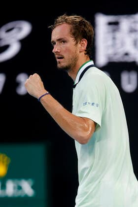 Daniil Medvedev, Finale, Endspiel Tennis - Australian Open 2022 - Grand Slam - Melbourne Park - Melbourne - Victoria - Australia - 30 January 2022. Copyright: xJuergenxHasenkopfx