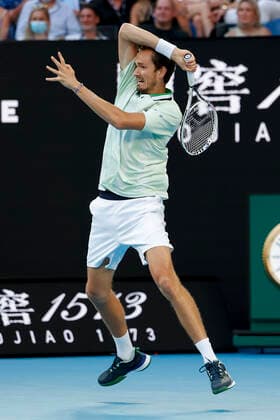 Daniil Medvedev, Finale, Endspiel Tennis - Australian Open 2022 - Grand Slam - Melbourne Park - Melbourne - Victoria - Australia - 30 January 2022. Copyright: xJuergenxHasenkopfx
