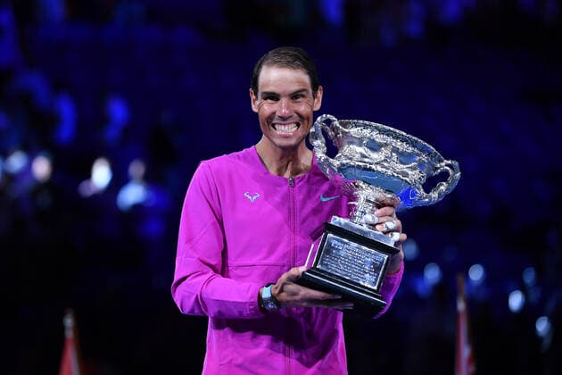 Sport Bilder des Tages Rafael Nadal (Esp) TENNIS : Australian Open 2022 - 31 janvier AntoineCouvercelle Panoramic 