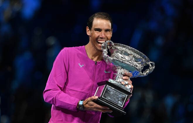 2022 Australian Open Rafael Nadal , Spain