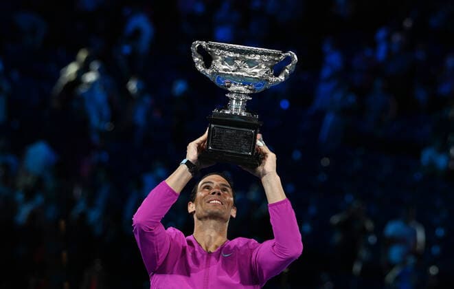 2022 Australian Open Rafael Nadal , Spain