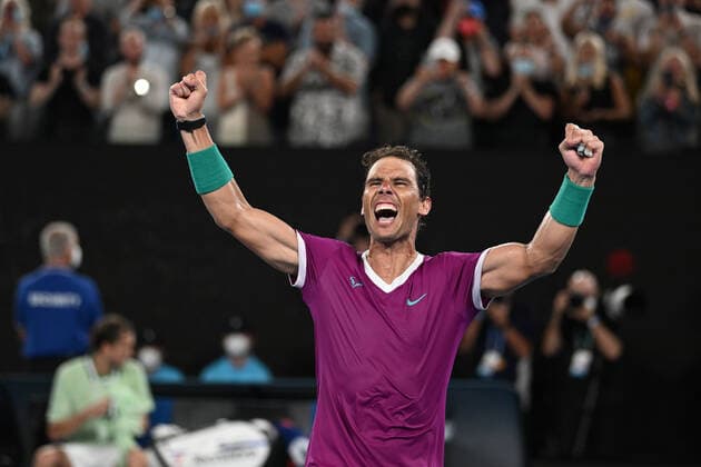 2022 Australian Open Rafael Nadal , Spain