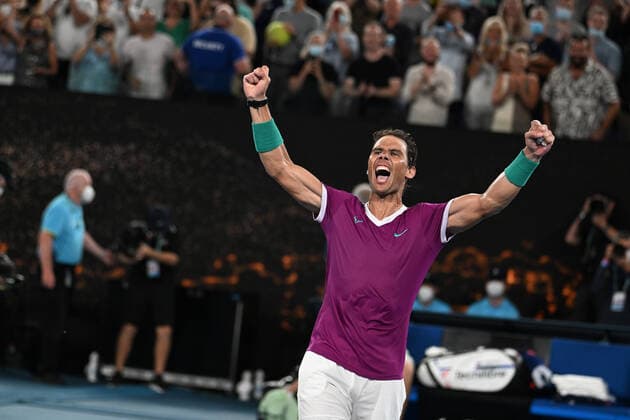 2022 Australian Open Rafael Nadal , Spain