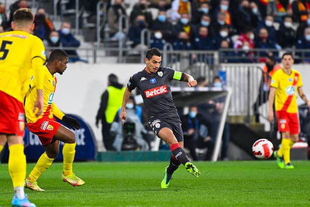 Wissam BEN YEDDER ( 10 - Monaco ) - FOOTBALL : Lens vs Monaco - Coupe de France - 30 01 2022 FedericoPestellini Panoramic 