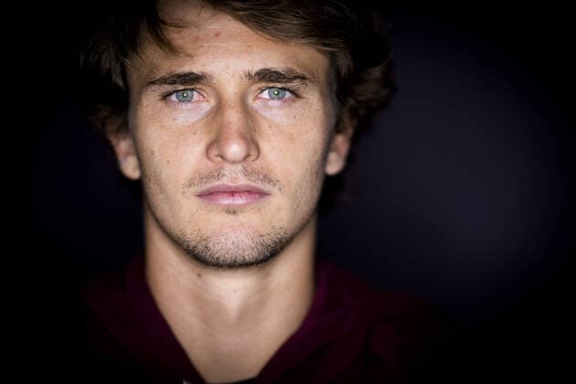 Alexander Zverev (Ger) TENNIS : Alexander Zverev (Ger) - Open Sud de France 2022 - Montpellier - 31 01 2022 JBAutissier Panoramic 