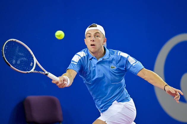Tallon Griekspoor (Ned) TENNIS : Open Sud de France 2022 - Montpellier - 31 01 2022 JBAutissier Panoramic 